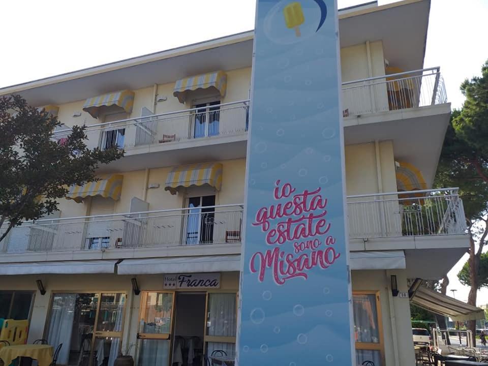Hotel Franca Misano Adriatico Exterior photo
